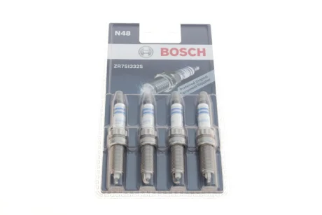 Свічка запалювання (к-кт 4шт) Citroen С3.С4/Peugeot 207/208 1.4/1.6i 07-/Mini 1.6 (N14/N18) 06-14 BOSCH 0 242 135 812