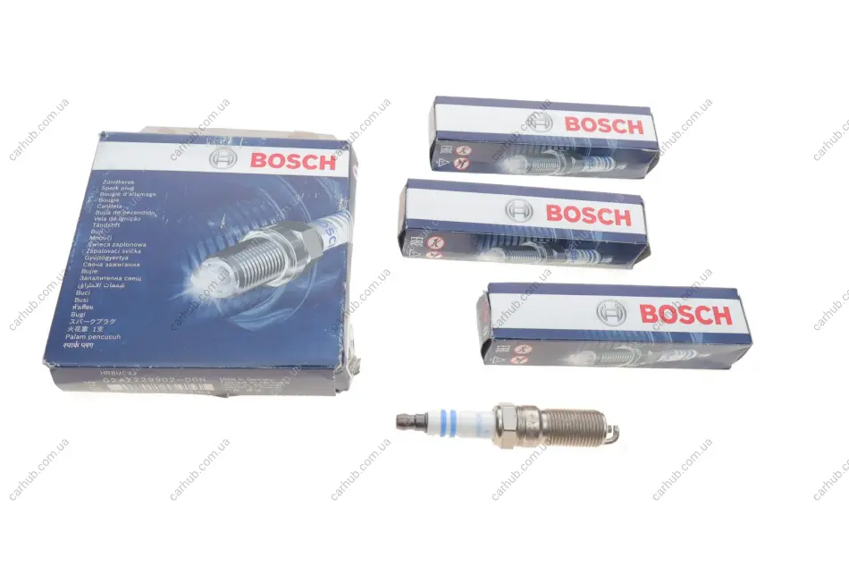 Свічка запалювання (к-кт 4шт) Ford Connect 1.8 16V 02- BOSCH 0 242 229 902 (фото 1)