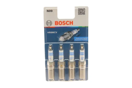 Свічка запалювання ((EN) price per 4 piece) VOLVO C30, S40 II, V50 CHEVROLET CAPTIVA, COBALT, HHR FORD B-MAX, C-MAX, C-MAX II, COUGAR, COURIER, ESCORT CLASSIC, ESCORT V, ESCORT VI 1.0-3.0 01.89- BOSCH 0 242 229 986
