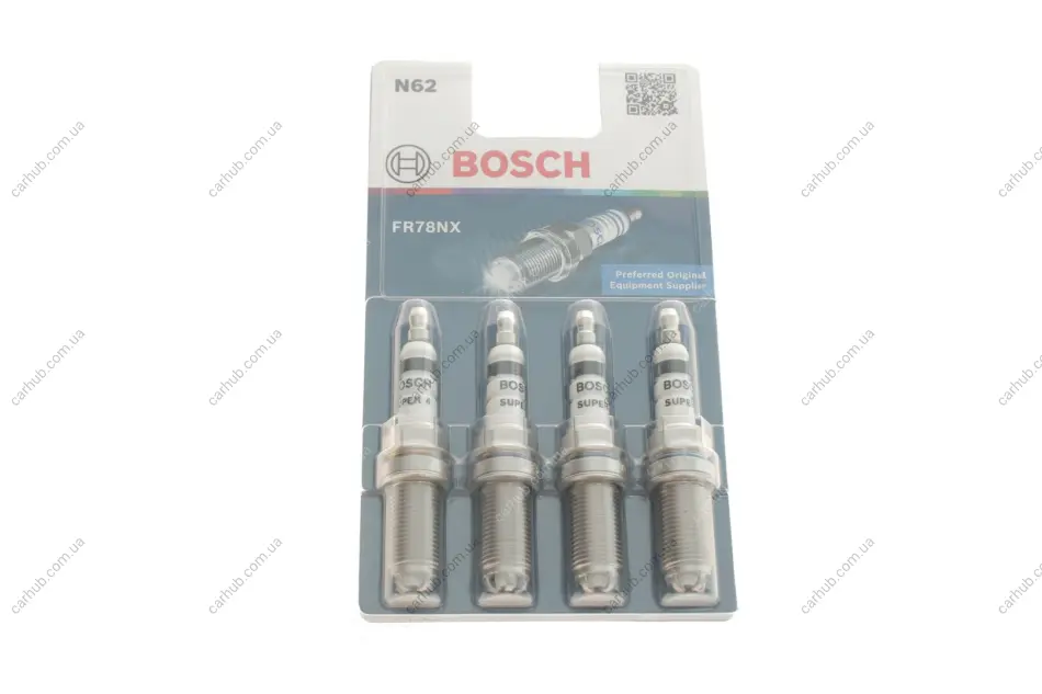 Свічка запалювання Peugeot Expert/Partner 1.6/2.0i 00- (к-кт 4 шт) BOSCH 0 242 232 815 (фото 1)