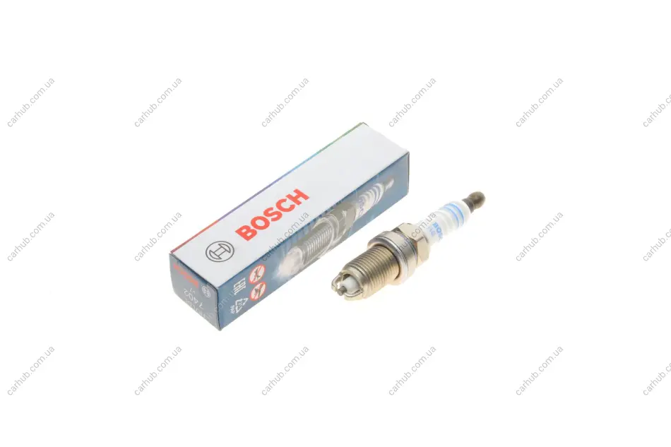 Свічка запалювання VW T4/VW Caddy III/ Renault Kangoo/Audi A6 87- (Plus Yttrium) BOSCH 0 242 235 668 (фото 1)