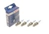 Свеча зажигания (к-кт 4шт) VW T4/T3/Passat/LT (28-35)/Golf II/III/Caddy 0.9-2.5 65- BOSCH 0 242 235 909 (фото 2)
