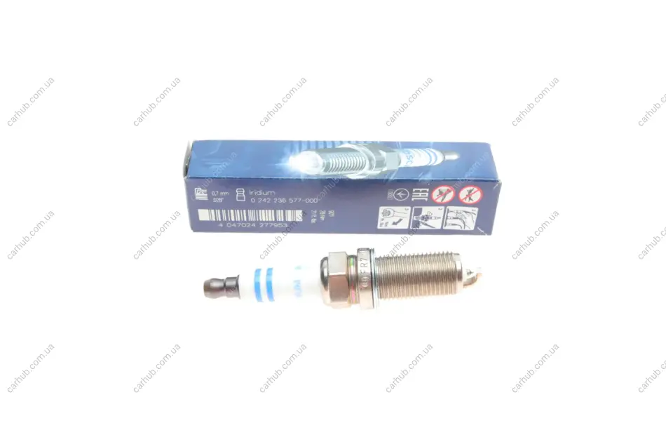 Свічка запалювання Citroen/Fiat/Hyundai/Kia/Nissan/Toyota/Volvo BOSCH 0 242 236 577 (фото 1)