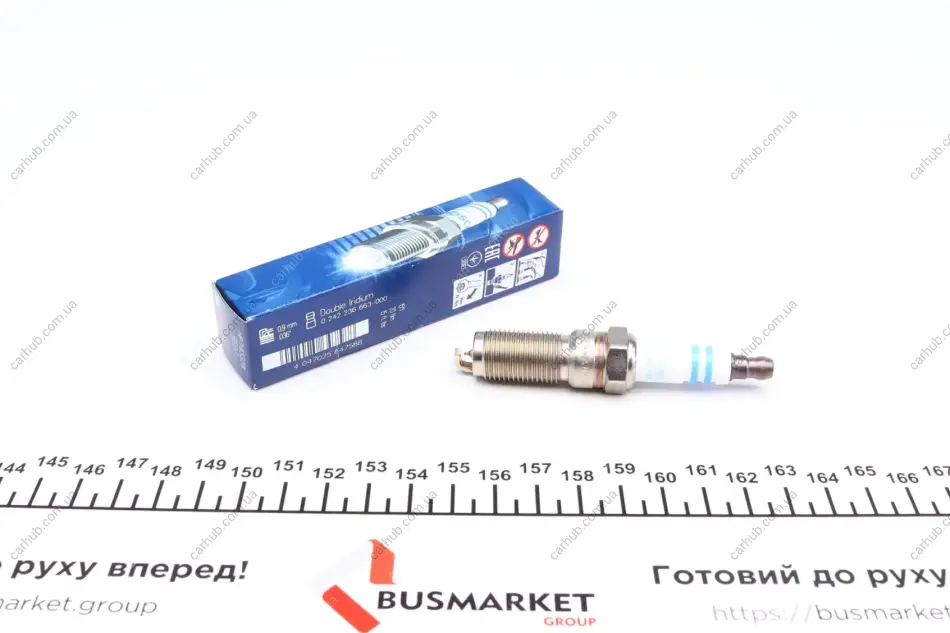 Свічка запалювання Mazda 6/Opel Astra G 2.0/2.2 00- BOSCH 0 242 236 663 (фото 1)
