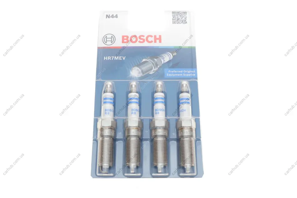 Свічка запалювання (к-кт 4 шт) Ford Focus III/Mondeo IV 1.25-1.6Ti 96- BOSCH 0 242 236 866 (фото 1)