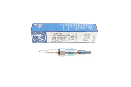 Свічка розжарювання VW Passat/Caddy II 1.9TDI 93-05 (12V) (M12x1.25) BOSCH 0 250 201 036