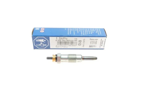 Свічка розжарювання Fiat Ducato 2.5D 94-02 (M12x1.25) 11V BOSCH 0 250 202 001