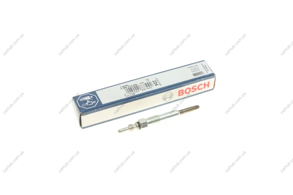 Свічка розжарювання Renault Master/Trafic 1.9DCI BOSCH 0 250 212 009 (фото 1)