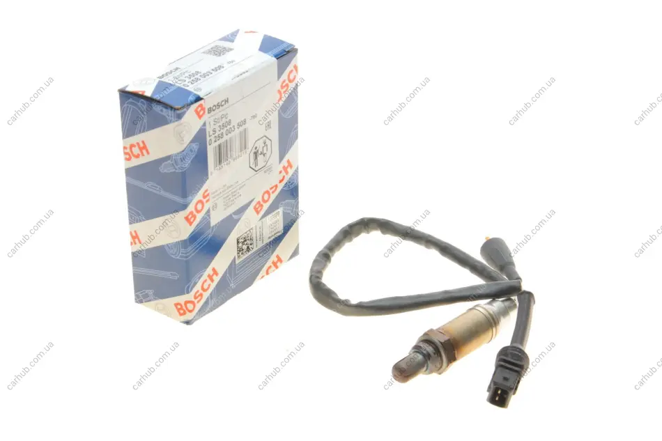 Лямбда зонд Audi 100/80/A6 2.0-2.8 91-97/Suzuki Baleno 1.2 16- BOSCH 0 258 003 508 (фото 1)