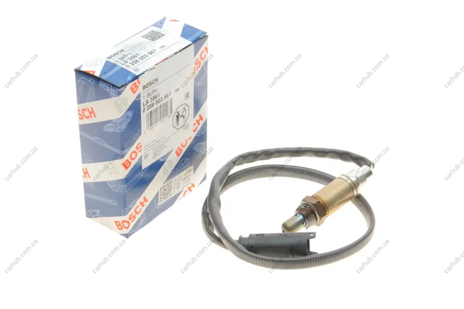 Лямбда зонд BMW 3 (E46/E36)/7 (E38)/X5 (E53) M43/M52/M54/M43/M44/M73/M62 BOSCH 0 258 003 561 (фото 1)