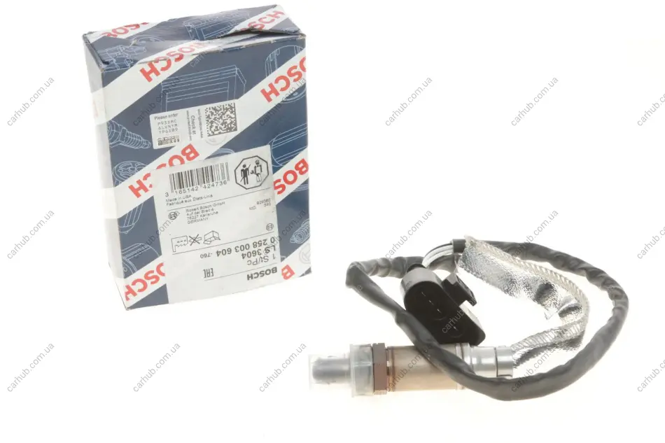 Лямбда зонд VW Golf III/IV/Passat B3/B4 1.6 94-02 BOSCH 0 258 003 604 (фото 1)
