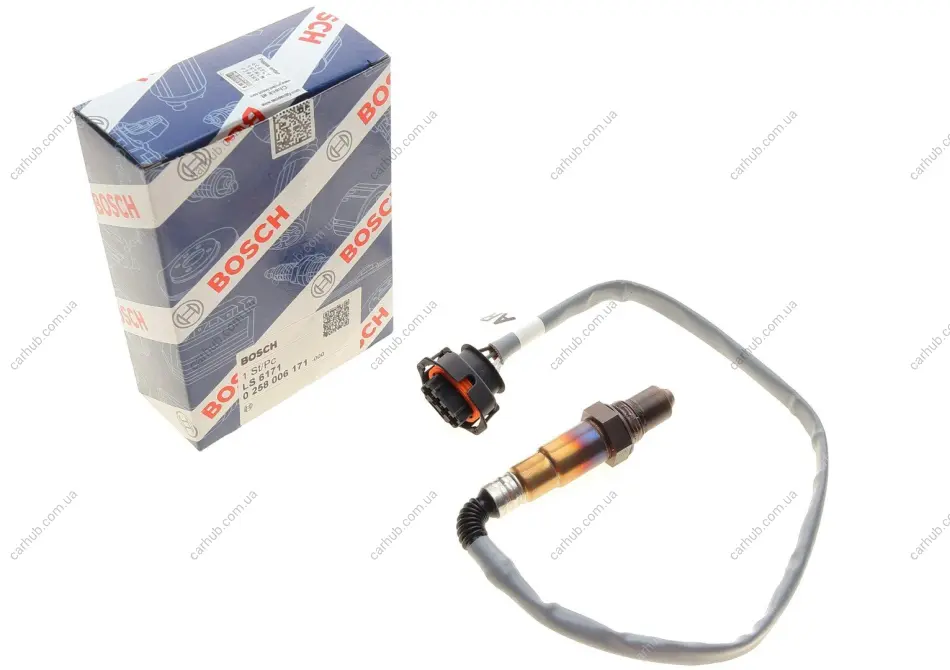 Лямбда зонд Opel Corsa/Astra H/Zafira A 1.2/2.0 00-14 BOSCH 0 258 006 171 (фото 1)