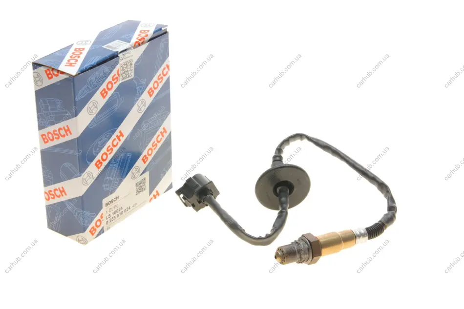 Лямбда-зонд (кількість дротів 4, 488мм) MITSUBISHI LANCER VIII 1.5/1.5LPG 06.08- BOSCH 0 258 010 024 (фото 1)