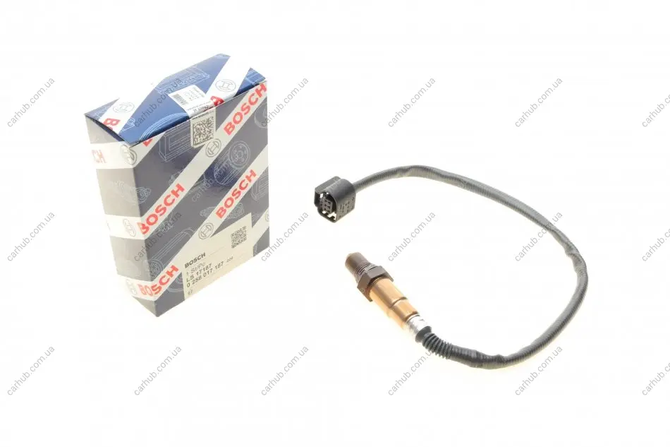 Лямбда зонд BMW 5 (F10)/7 (F01-F04/G11) (N63/S63) 10-16 BOSCH 0 258 017 187 (фото 1)
