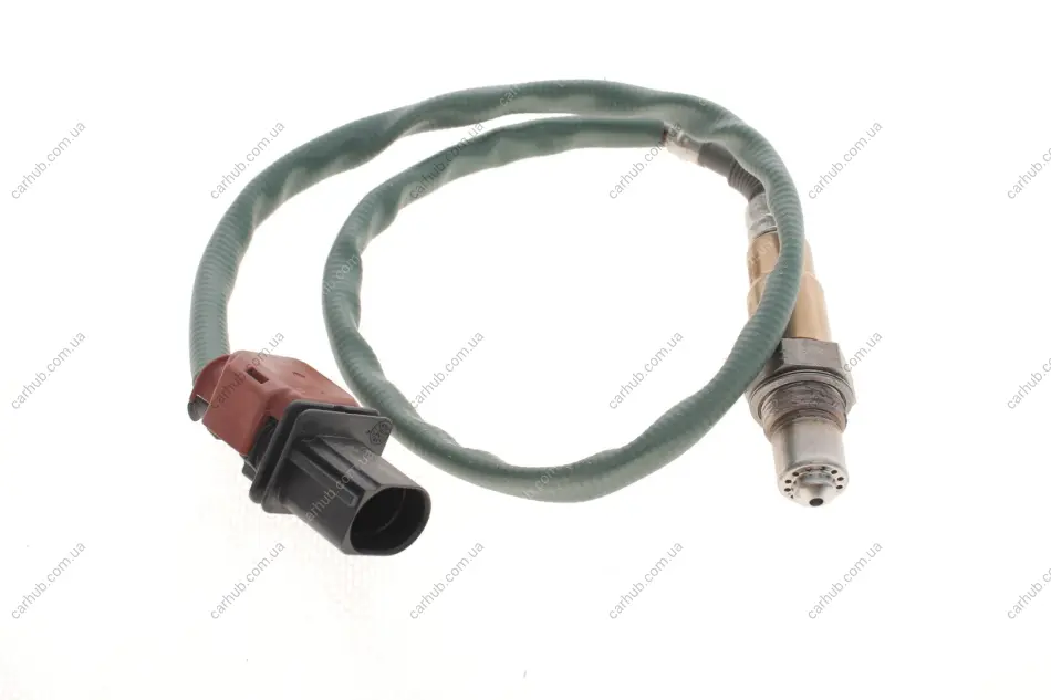 Лямбда-зонд (кількість дротів 5, 698мм) FORD FIESTA VII, FOCUS III, GALAXY III, KUGA II, MONDEO V, PUMA, S-MAX, TOURNEO CONNECT V408 NADWOZIE WIELKO, TOURNEO CUSTOM V362 1.0-2.3 09.13- BOSCH 0 258 017 603 (фото 1)