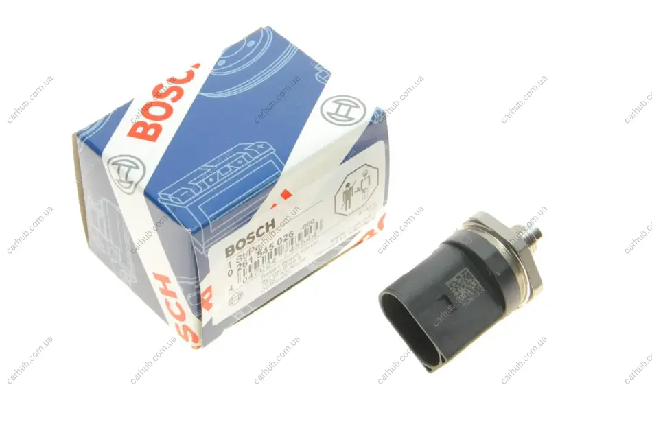 Датчик тиску палива VW Caddy/Touran 2.0EcoFuel 06-15 BOSCH 0 261 545 026 (фото 1)