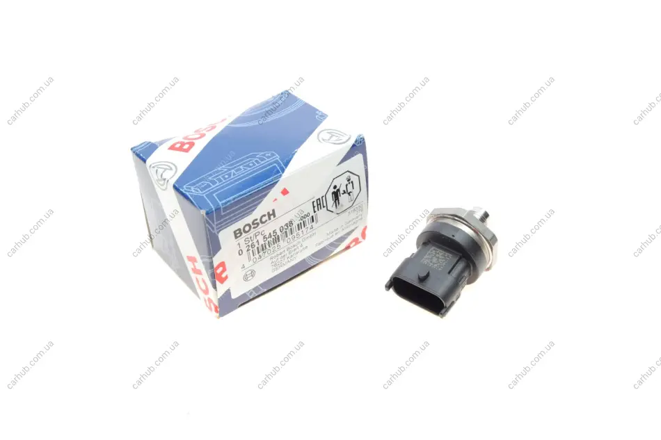 Датчик тиску палива Ford Transit Connect 1.0/1.6 EcoBoost 13- BOSCH 0 261 545 038 (фото 1)
