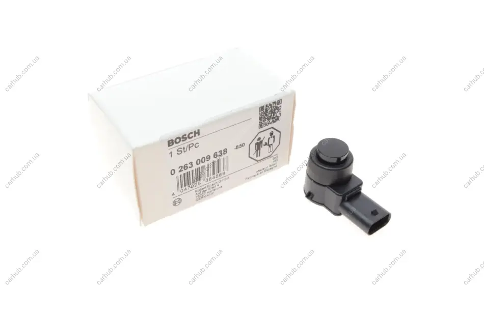 Датчик паркування (передній) MB E-class (W212) 09- BOSCH 0 263 009 638 (фото 1)