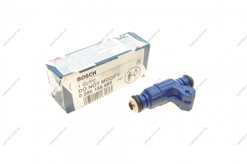 Форсунка паливна VW Passat 1.8T 00-05/Skoda SuperB 1.8T 01-08 BOSCH 0 280 156 065 (фото 1)