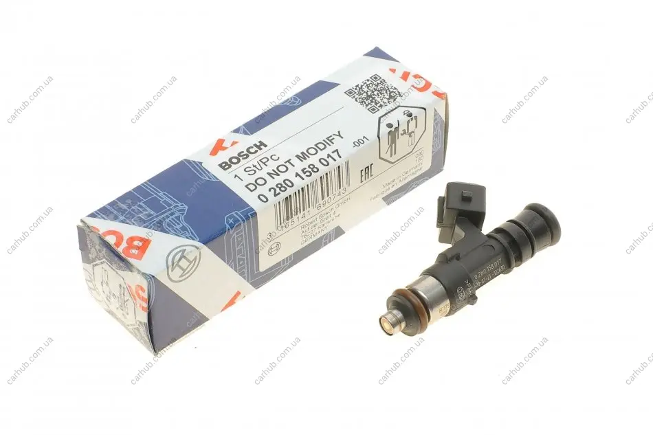 Форсунка паливна Lada Kalina/Priora 1.6 04-13 BOSCH 0 280 158 017 (фото 1)