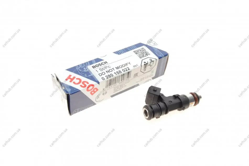 Форсунка паливна Lada 110-112/Kalina/Priora 1.4/1.6 00-13/Bogdan 2110/2111/2310 10-14 BOSCH 0 280 158 022 (фото 1)