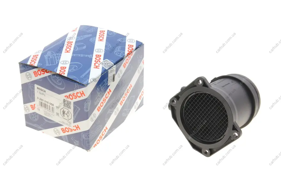 Витратомір повітря VW Passat 2.0i 01-05 (замінено на 0 280 218 08W) BOSCH 0 280 218 058 (фото 1)