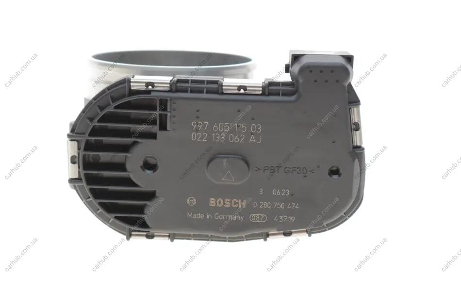 Заслонка дросельна Porsche Cayenne/Panamera 3.2/3.6 03- BOSCH 0 280 750 474 (фото 1)