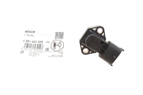 Датчик тиску наддува Fiat Ducato/Iveco Daily III 2.5D/2.8D 98- BOSCH 0 281 002 205
