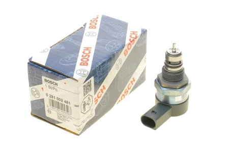 Клапан редукційний рейки паливної MB E-class (W211) OM647/OM648) 02-08/BMW 5 (E60) (M57/M47) 04-10 BOSCH 0 281 002 481