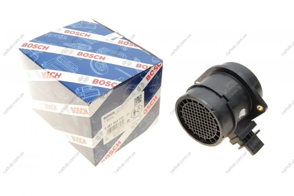 Витратомір повітря Hyundai Santa Fe 2.2CRDi 06-12 BOSCH 0 281 002 721 (фото 1)