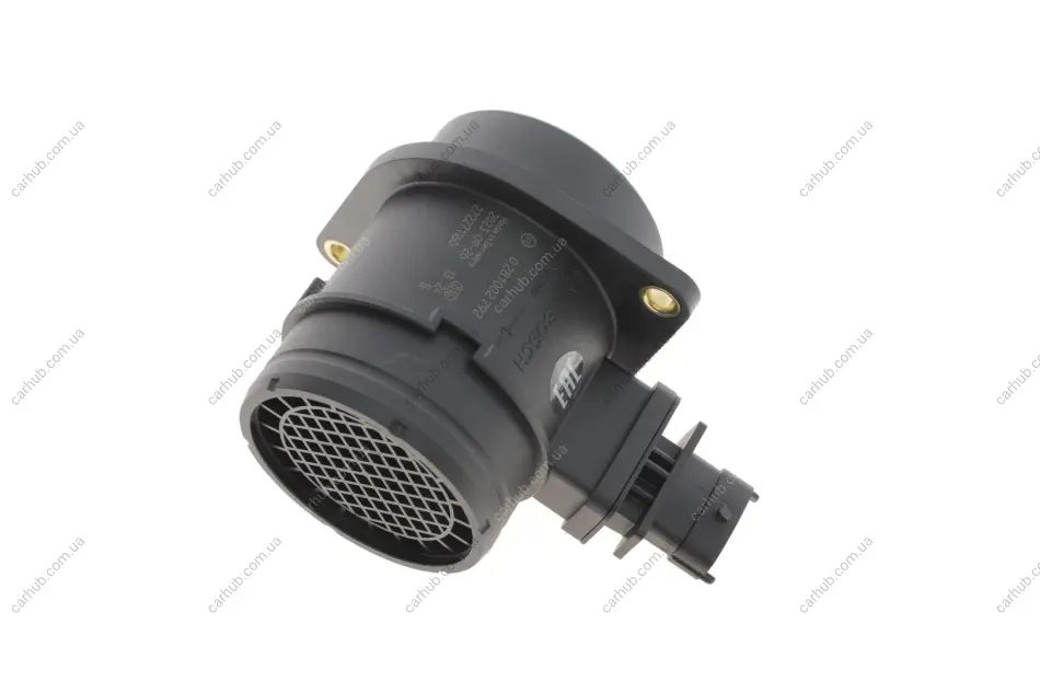 Витратомір повітря (4 pin, модуль) ALFA ROMEO 147, GT, MITO FIAT BRAVO II, DOBLO, DOBLO CARGO, GRANDE PUNTO, IDEA, LINEA, MULTIPLA, PANDA, PUNTO, STILO, STRADA LANCIA MUSA, YPSILON 1.3D/1.9D 04.01- BOSCH 0 281 002 792 (фото 1)