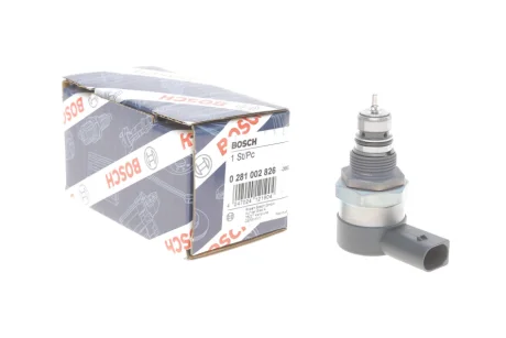Клапан редукційний рейки паливної MB Sprinter (906) 219/319/419/519 3.0CDI OM642 BOSCH 0 281 002 826