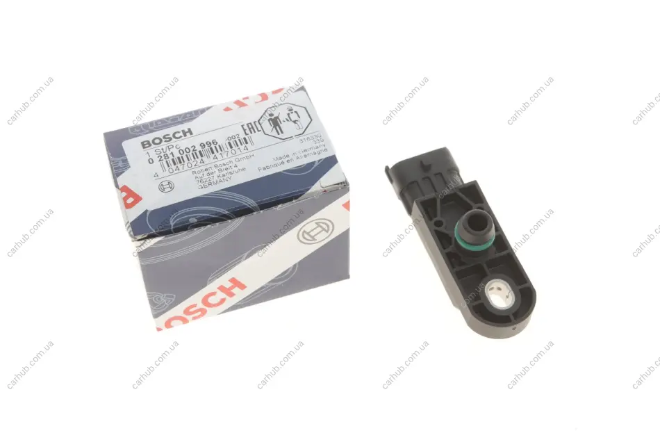 Датчик тиску наддува Renault Kangoo 1.5dci/Trafic 2.0dCi/2.5dCi BOSCH 0 281 002 996 (фото 1)