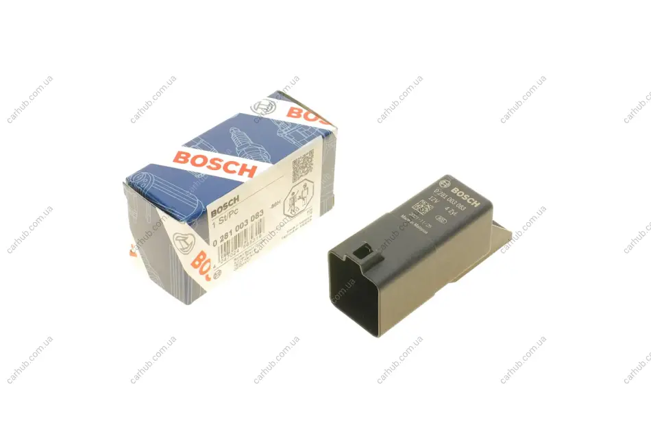 Реле свічок розжарювання VW Crafter 11-/Caddy III/IV 1.6TDI/2.0TDI 04- (12V) BOSCH 0 281 003 083 (фото 1)