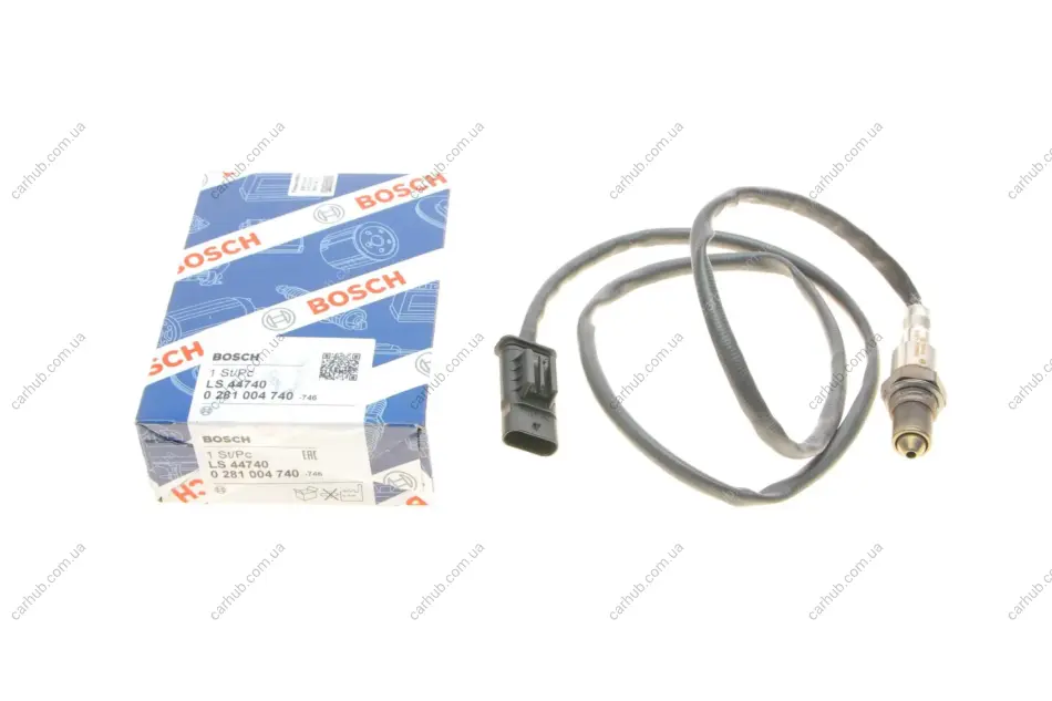 Лямбда-зонд (кількість дротів 4, 1020мм) AUDI A8 D4 BMW 1 (F20), 1 (F21), 2 (F22, F87), 2 (F23), 3 (F30, F80), 3 (F31), 3 GRAN TURISMO (F34), 4 (F32, F82), 4 (F33, F83) 1.5D/2.0D/4.2D 11.11- BOSCH 0 281 004 740 (фото 1)