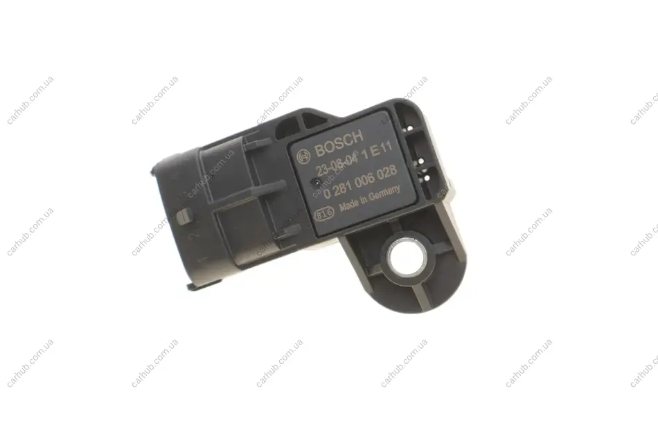 Датчик тиску наддува Fiat Doblo/Ducato 1.3/2.0D Multijet 10- BOSCH 0 281 006 028 (фото 1)
