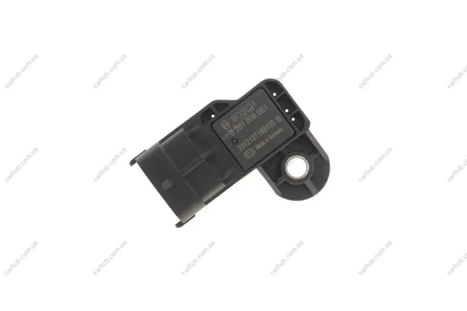 Датчик тиску наддува Opel Astra J/Insignia A 2.0 BiTurbo CDTI 08-17 BOSCH 0 281 006 051 (фото 1)