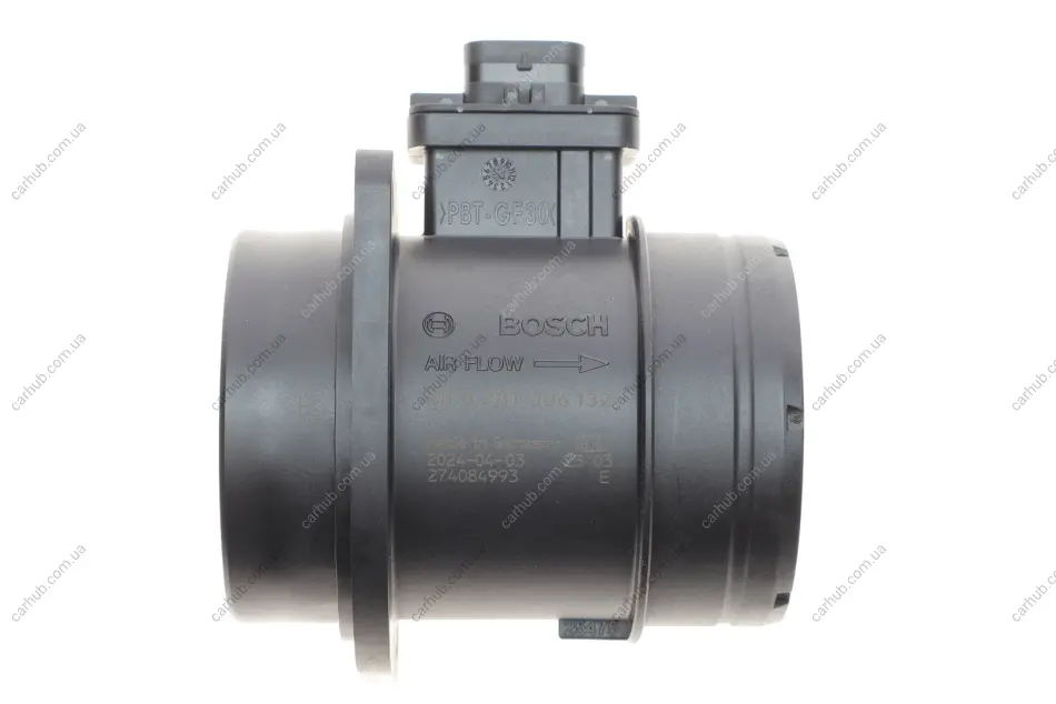 Витратомір повітря Skoda Fabia/Roomster/VW Polo 1.2 TDI 09- BOSCH 0 281 006 132 (фото 1)