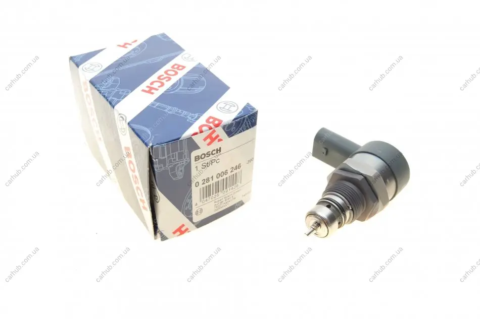 Клапан редукционный рейки паливної BMW 5 (F10)/7 (F01-F04) 12-16 (N57) BOSCH 0 281 006 246 (фото 1)
