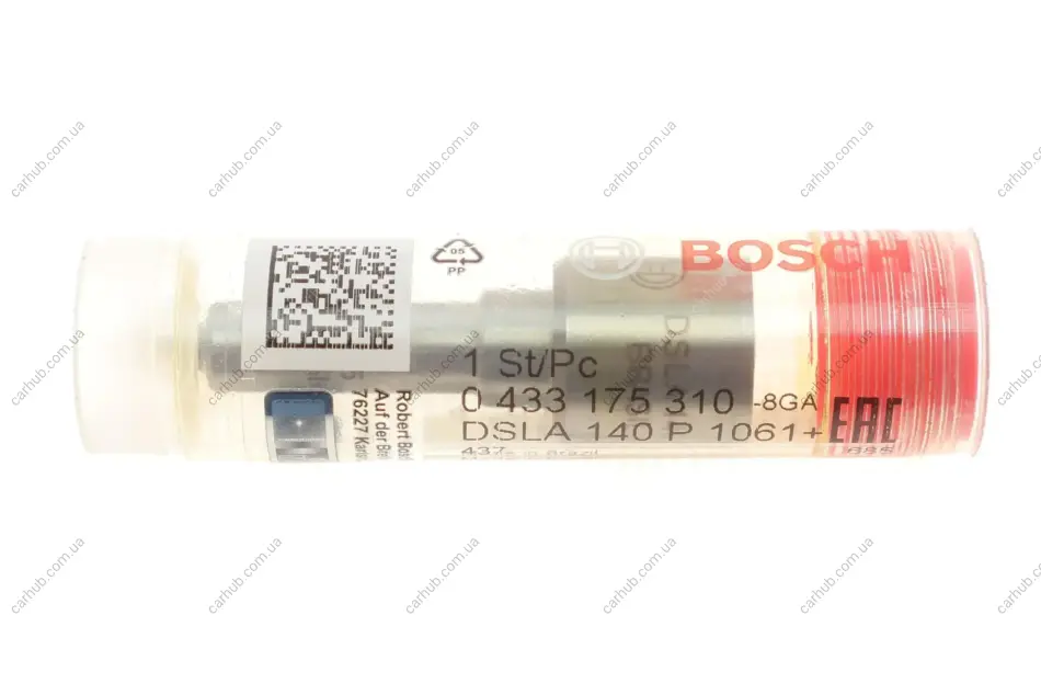 Розпилювач інжектора CR VOLVO S60 I, S80 I, V70 II, XC70 I, XC90 I 2.4D 01.01-04.10 BOSCH 0 433 175 310 (фото 1)