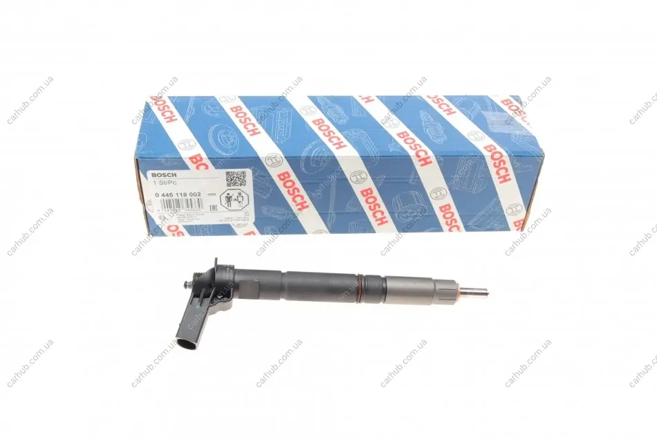 П\'єзоелектричний CR інжектор SKODA KODIAQ I VW ARTEON, PASSAT ALLTRACK B8, PASSAT B8, TIGUAN 2.0D 08.14- BOSCH 0 445 118 002 (фото 1)