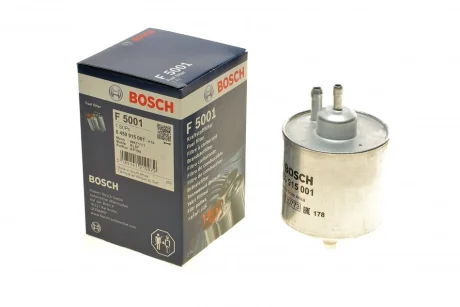 Фільтр паливний MB A-class (W168)/Vaneo (414) 1.4-2.1 97-05 (бензин) BOSCH 0 450 915 001