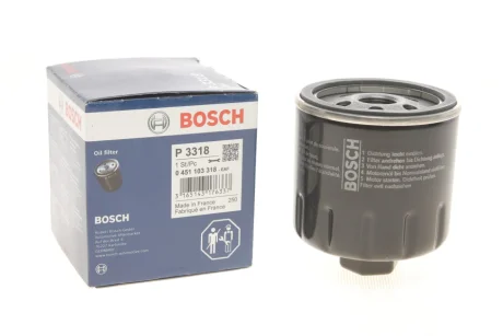 Фільтр масляний VW Caddy II 1.4/1.6i / Golf IV/V/Seat BOSCH 0 451 103 318