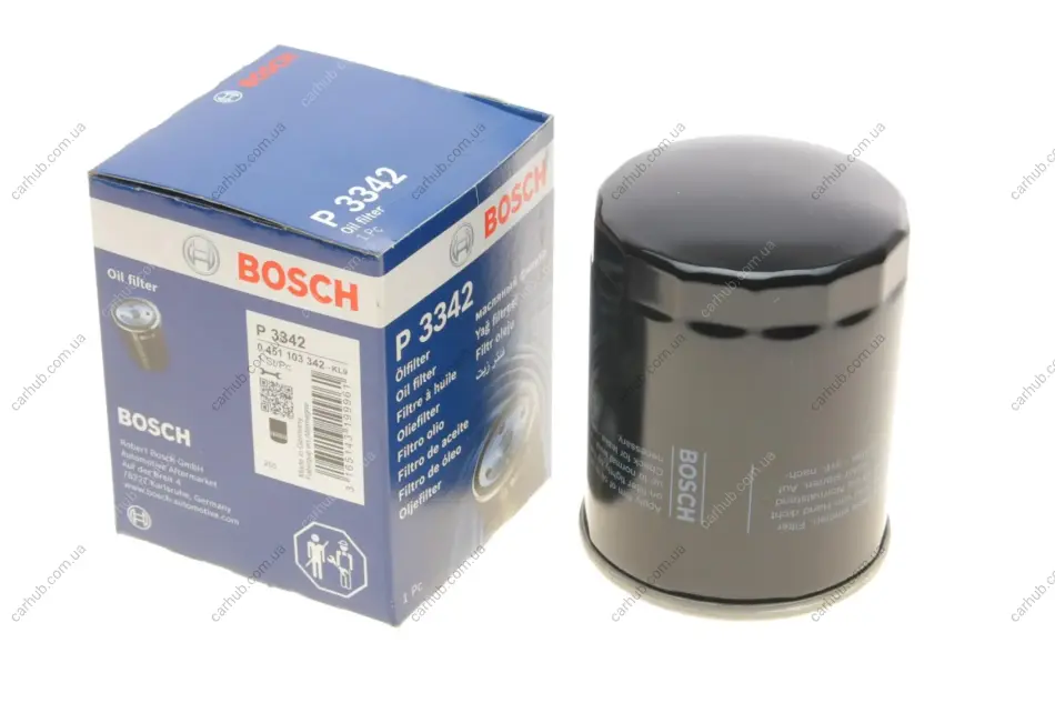 Фільтр масляний Land Rover Defender/Discovery 2.5Td5 98-16 BOSCH 0 451 103 342 (фото 1)