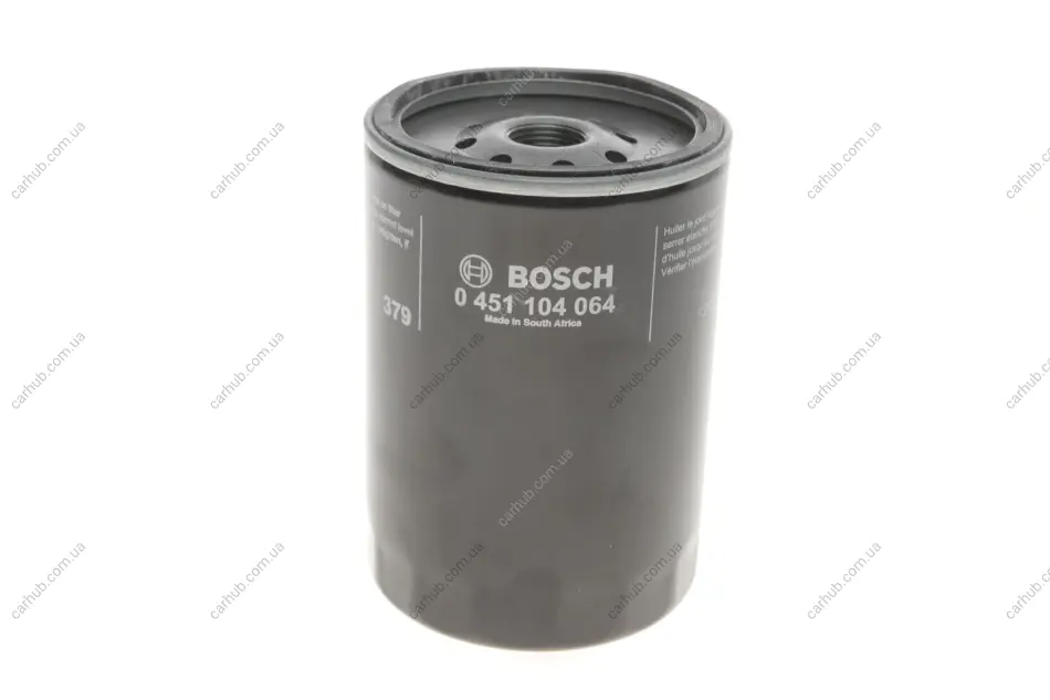 Фільтр масляний Chevrolet 4.1/5.0/6.5D 72-96/Opel Diplomat 5.4 -78/ Jungeriht (погрузчик) BOSCH 0 451 104 064 (фото 1)