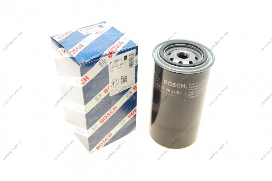 Фільтр масляний Ford Ranger 2.5 TD 99-06/Nissan Pathfinder 3.0 4WD 86-89 BOSCH 0 451 203 001 (фото 1)