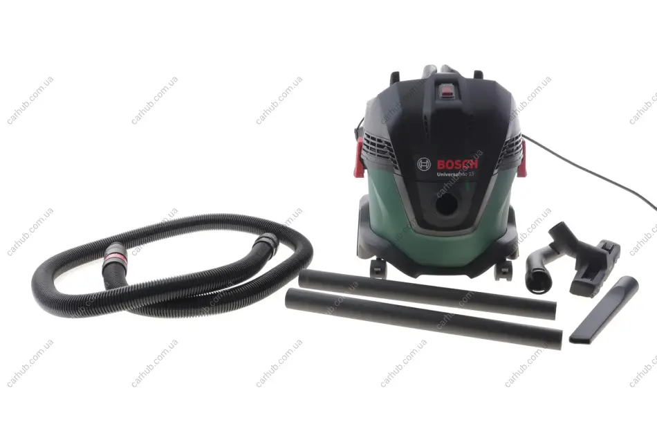 Пилосос (будівельний) для сухого/вологого прибирання UniversalVac 15 (1000W/15L) BOSCH 0 603 3D1 100 (фото 1)