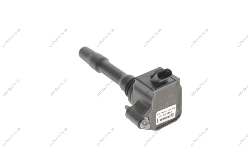 Котушка запалювання BMW 1 (F20), 1 (F21), 1 (F40), 2 (F22, F87), 2 (F23), 2 (F45), 2 (G42, G87), 2 GRAN COUPE (F44), 2 GRAN TOURER (F46), 2 GRAN TOURER VAN (F46), 3 (F30, F80) 1.2-3.0H 09.13- BOSCH 0 986 221 124 (фото 1)