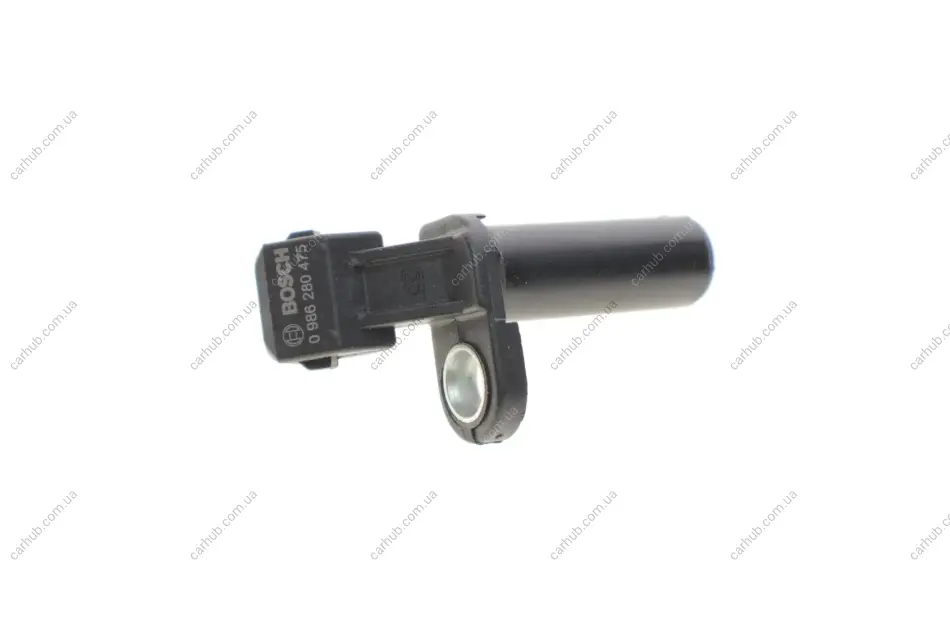Датчик положення колінчастого вала FORD COUGAR, COURIER, ESCORT CLASSIC, ESCORT V, ESCORT VI, FIESTA, FIESTA III, FIESTA IV, FIESTA V, FOCUS I, KA, MAVERICK, MONDEO I, MONDEO II 1.0-2.4D 03.89- BOSCH 0 986 280 475 (фото 1)