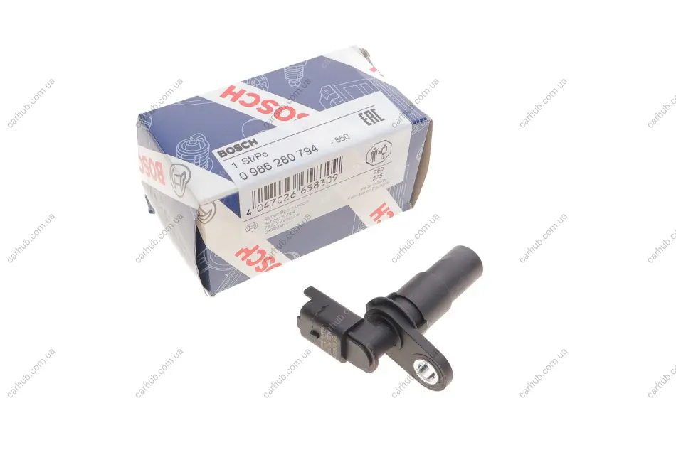Датчик положення колінвалу Renault Laguna III/Scenic III 1.6 16V 08- BOSCH 0 986 280 794 (фото 1)
